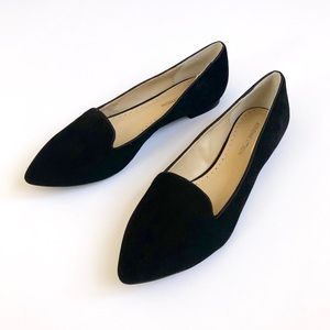 ADRIENNE VITTADINI | 8.5 Black Pointed Toe Flats